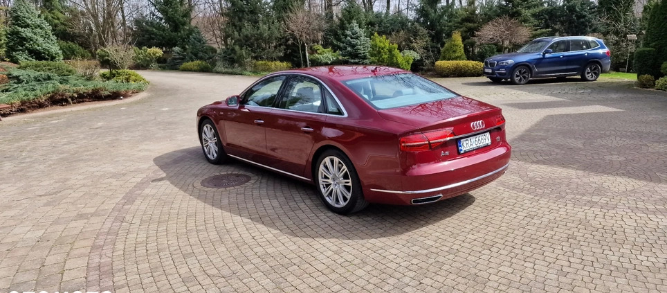 Audi A8 cena 179000 przebieg: 134702, rok produkcji 2016 z Puławy małe 529